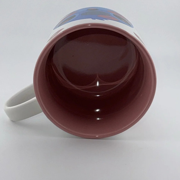 NWT DISNEY LILO & STITCH KISSES VALENTINE’S DAY COFFEE/TEA CUP/MUG PINK - Picture 3 of 6